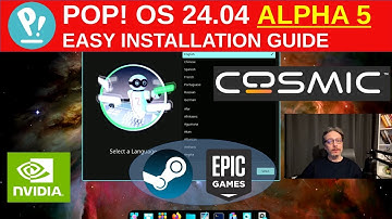 How to install POP! OS COSMIC Alpha 5 24.04 Linux, How to install Heroic, Epic and Steam?