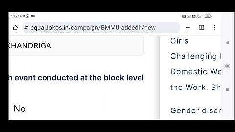 Gendercampagne - Gegevensinvoer door APM