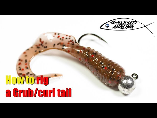 How to rig a Grub / Curl tail Jig - Basic angling tips 