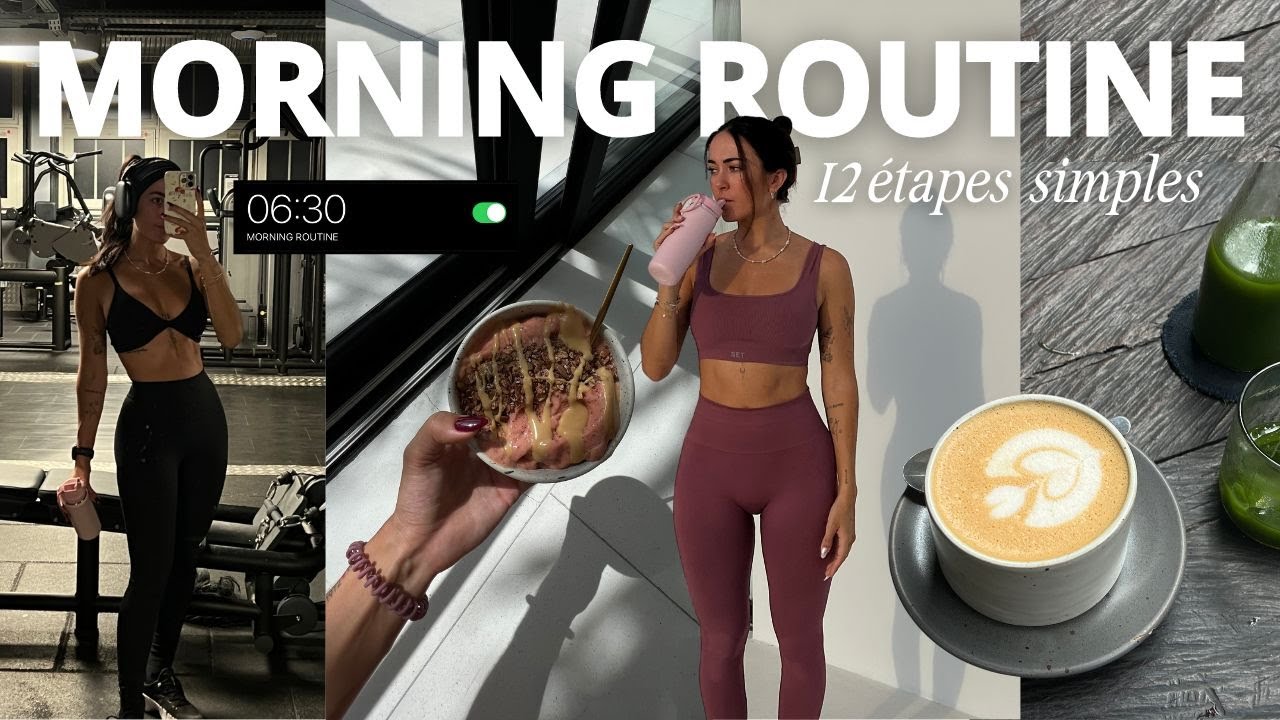 LA MORNING ROUTINE PARFAITE POUR 2024 a va vraiment changer ta vie 