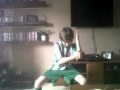 Reece dancing