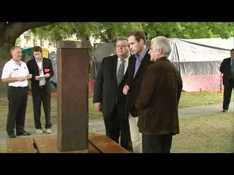 Prince William's Tour of Christchurch