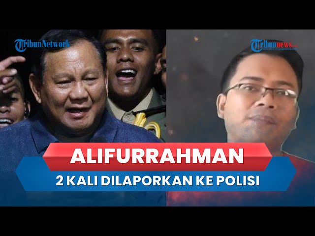 Sosok Alifurrahman, Penyebar Hoaks Prabowo Tampar Wamentan Ternyata Pernah Dilaporkan ke Polisi class=