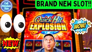 I Played the New Quick Hit Explosion Slot Machine in Las Vegas