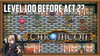 Chronicon: Level 100 Before Act 2? Grinding Spot Before Anomalies & 1000 Kill Streak