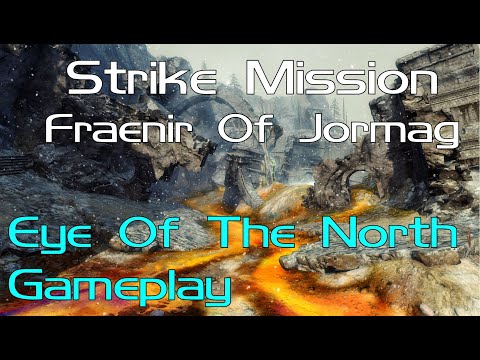 GW2- Fraenir of Jormag Strike Mission - Eye Of The North Gameplay - Visions Of The Past Steel & Fire