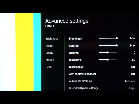 Sony KD-65XD9305 Best TV Picture Settings