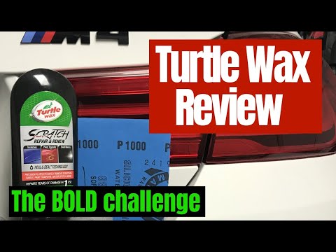 How To Use Turtle Wax Scratch Repair and Renew #detailing