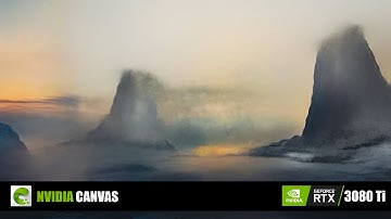 Nvidia Canvas Concept Art