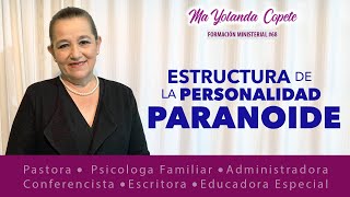 # 68 ESTRUCTURAde la PERSONALIDAD PARANOIDE // UN ENFOQUE DESDE LA PSICOLOGIA PASTORAL