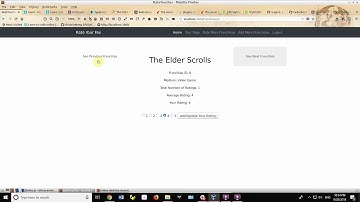 RateMyFav - Rails Portfolio Project with Javascript Functionality
