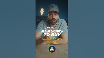 3 MORE REASONS to Buy DaVinci Resolve Studio! 🤩
