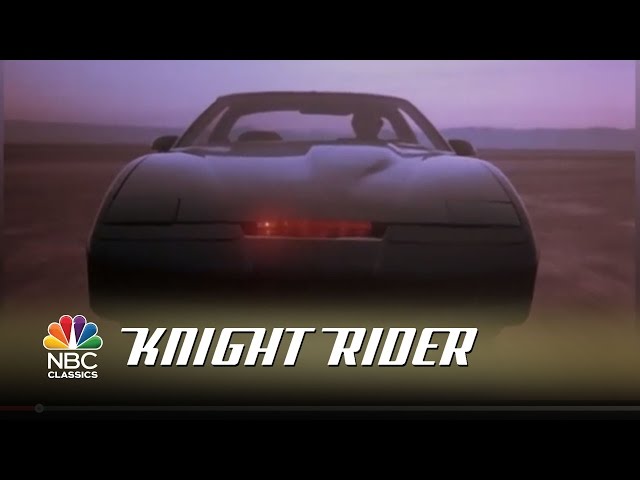 Knight Rider - Original Show Intro | NBC Classics class=