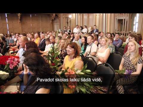 Rīgas Komercskolas absolventa izlaiduma runa
