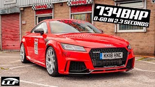 THIS 734BHP AUDI TTRS DOES 0-60 IN 2.3 SECONDS THIS 734BHP AUDI TTRS DOES 0-60 IN 2.3 SECONDS