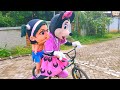 Badut Naik Sepeda 🚴 Badut Mampang & Badut Minnie Mouse 💖 Bicycle Clowns