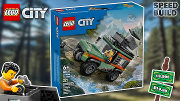 LEGO City Off-Road 4x4 Mountain Truck - 60447 Speed Build