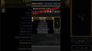 PoE 3.21: +2 Gem Amulet Quick Craft Guide #pathofexile #poe #crafting #gaming