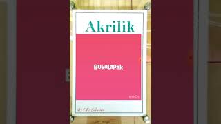 Frame akrilik A2 I Akrilik display A2 I Poster Akrilik A2