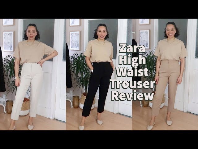 Zara FLOWY HIGH-WAISTED PANTS | Mall of America®