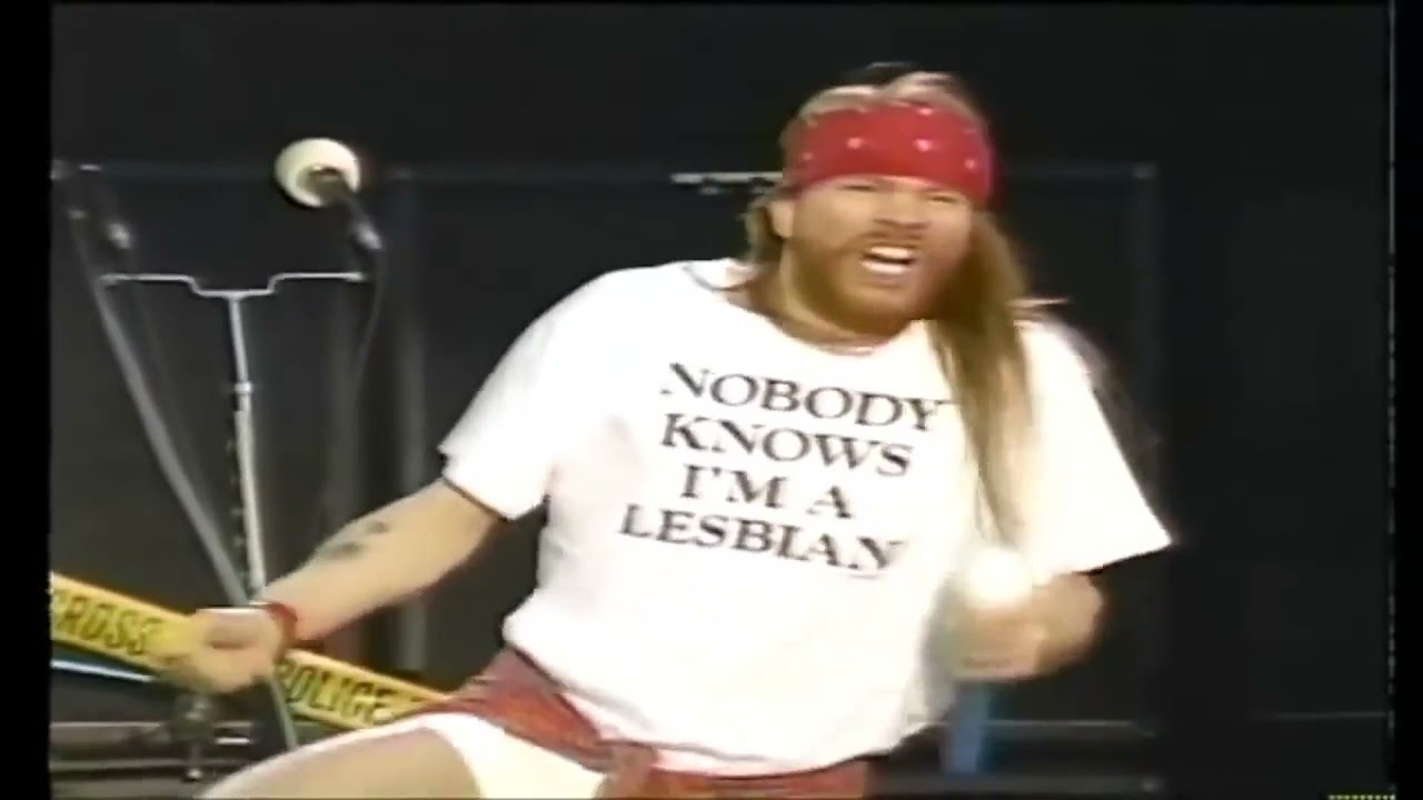 Guns N Roses   You Could Be Mine Live in Paris1992 Remastered1080p