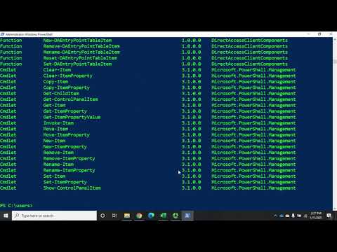 PowerShell providers and drives