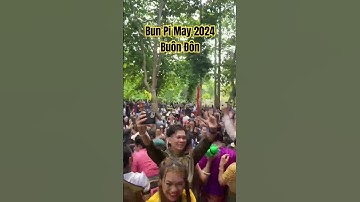 TẾT CỔ TRUYỀN TÉ NƯỚC BUN PI MAY CỦA LÀO TẠI BUÔN ĐÔN NĂM 2024