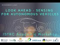 Greetings and workhop goals  istrc academic workshop look ahead  sensing for autonomous vehicles