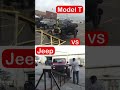 Jeep vs model t articulation challenge shorts youtubeshorts