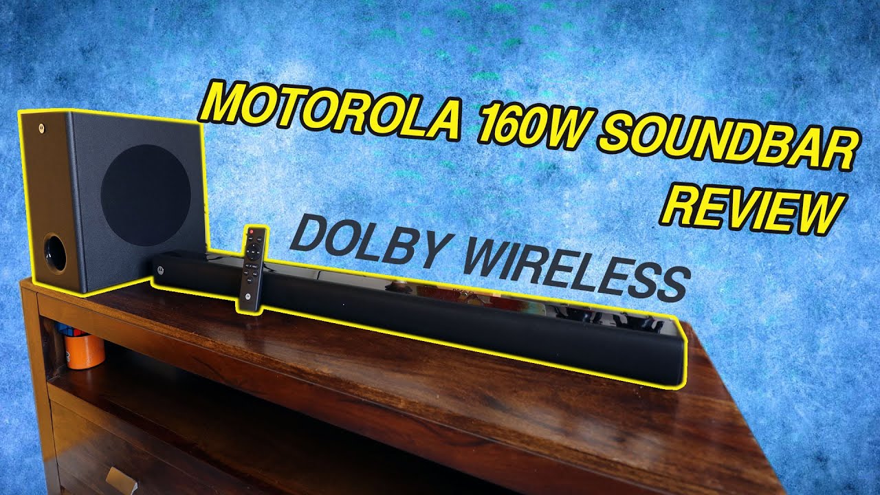 Update Motorola 160W Soundbar Review | Dolby Audio | Wireless | Worth buying?