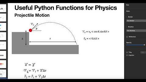 Using Functions in Python to Find the Maximum Projectile Range