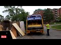 Garbage Collection in Canada Episode 10 rear load Mcneilus garbage truck national capital