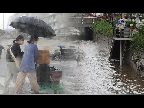   송다 이어 6호 태풍 트라세 북상 내일까지 폭우 주의 연합뉴스TV YonhapnewsTV