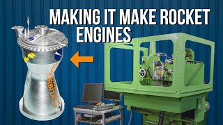 Converting a manual mill to CNC for making rocket engines