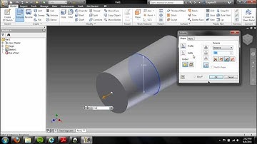 Autodesk Inventor Tutorial-Making a part