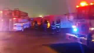 Newark, NJ Junkyard Car Fire 5/14/14