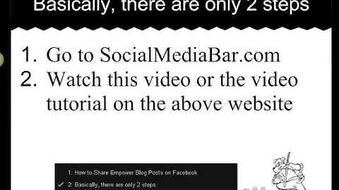 How to Share Empower Network Blog Posts on Facebook