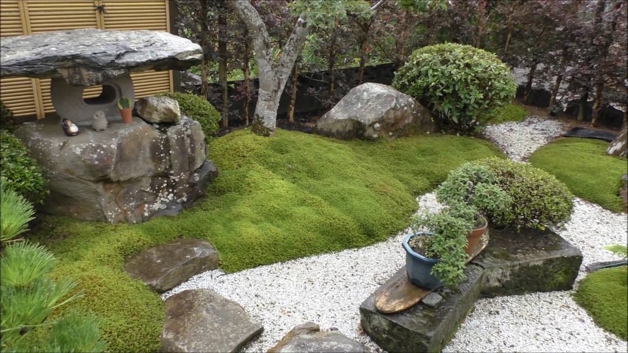 美しすぎる 日本庭園の苔庭 邸 Japanese Moss Garden Youtube