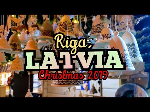 Christmas in Riga, LATVIA 2019 | VLOG86