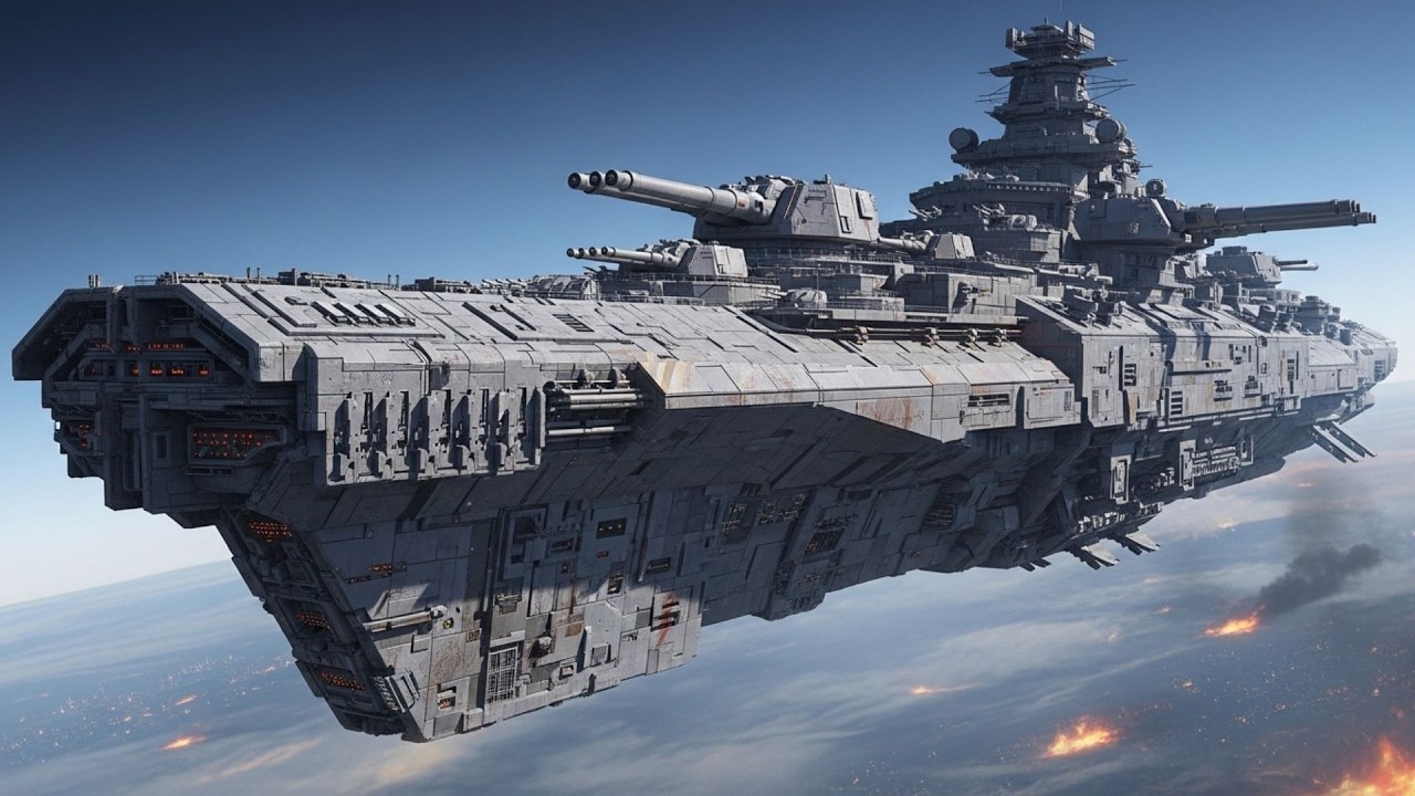 🔥🌌 The Colossal Machine Fortress Entered Orbit — And Every Star System Went Silent |Best HFY Stories