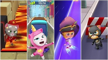 Talking Tom Gold Run - All Best Funny Fails