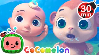 Underwater Swimming Song 🫧 | Cocomelon Animal Time! 🐺 | Kids Learning Songs! | Sing Along Rhymes