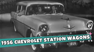 1956 Chevrolet Station Wagons  Original Commercial