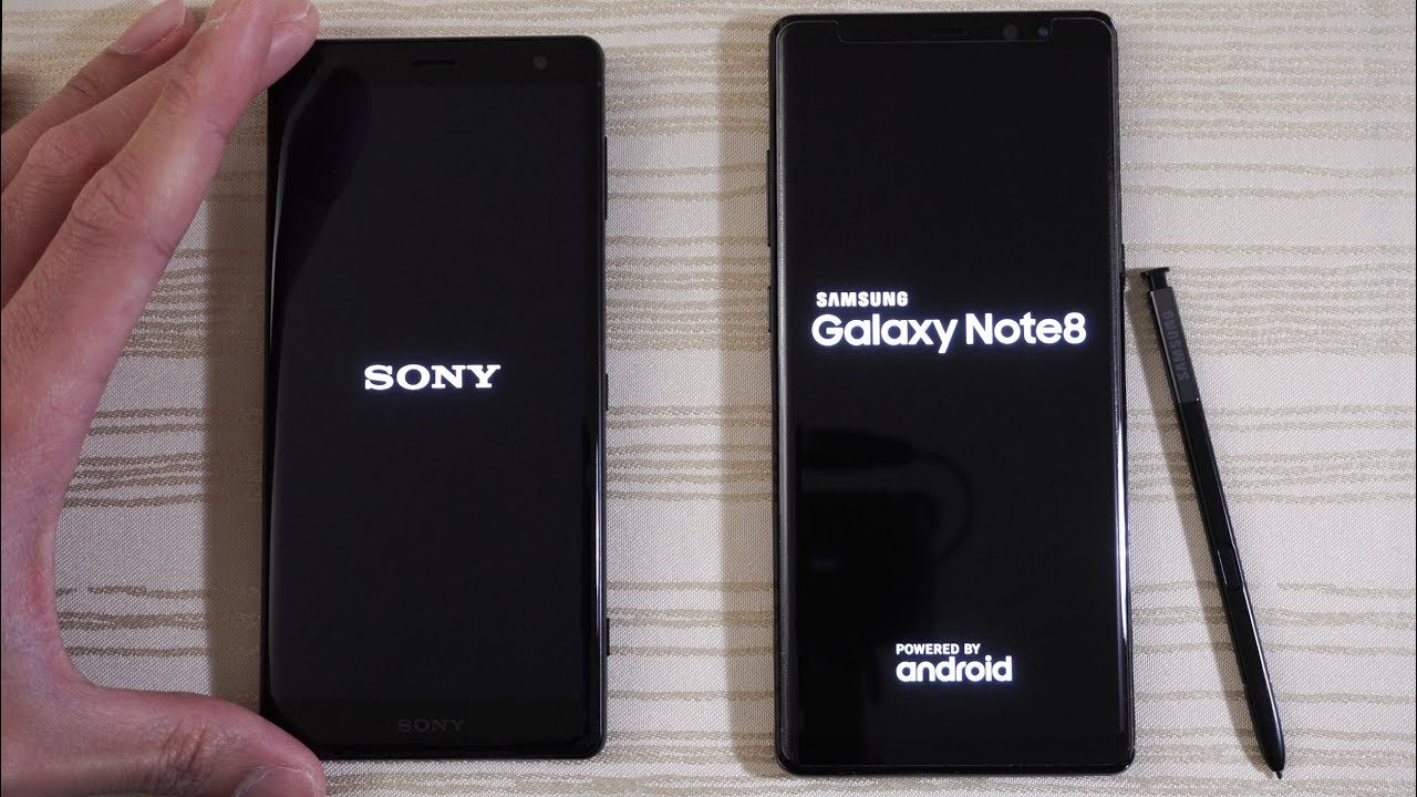 Sony xperia xz2 vs samsung galaxy note 8