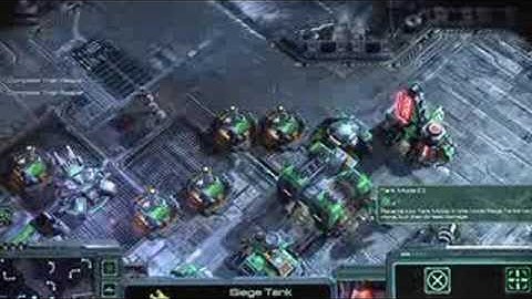 StarCraft II Gameplay Video - Terran vs Protoss Part 1