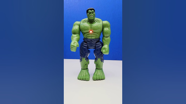 Hulk Action Figures ASMR Marvel Hulk Collection