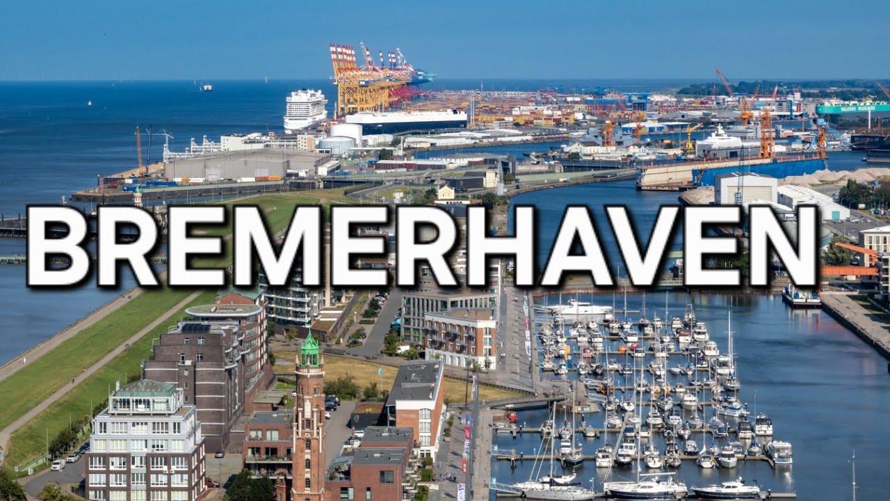 🇩🇪 Bremerhaven  Germany🇩🇪 4k walking step by step walking in  the city 🫡🫡🔥🔥🔥🚤⛵