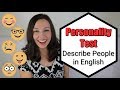 How to *Describe People* in English: Advanced Vocabulary Lesson