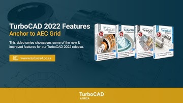 TurboCAD 2022 New Features: Anchor to AEC Grid
