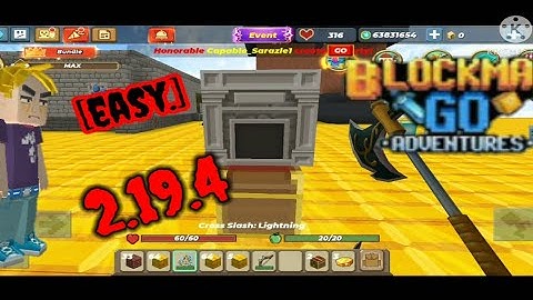 #BlockmanGo #BlockyMods #BedWarsound New dup 100% Successful (2.19.4) |😱😱| IN skyblock (blockman go)